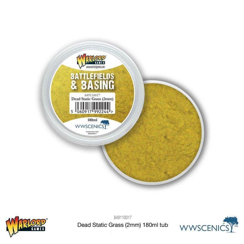 Battlefields & Basing - Dead 2mm Static Grass (180ml)