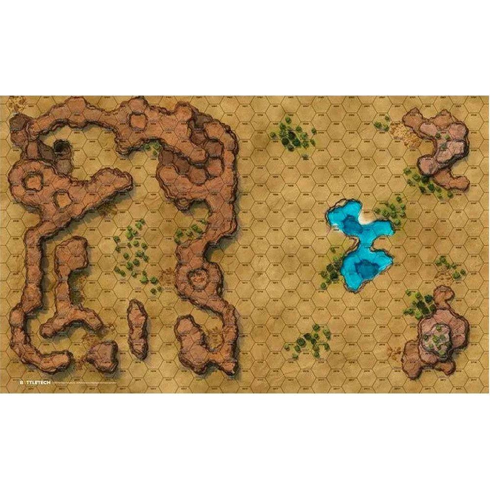 BattleTech: BattleMat: Savannah: Large Lakes - Image 3