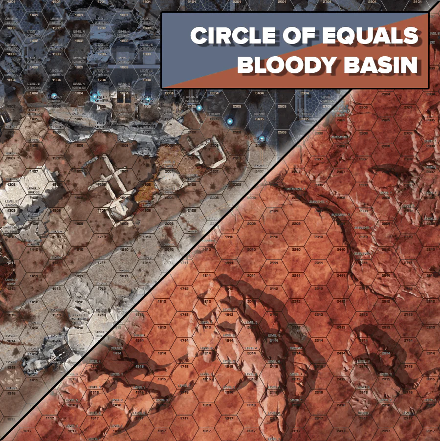 BattleTech: BattleMat: Savannahs - Strana Mechty Circle of Equals / Bloody Basin - Image 2