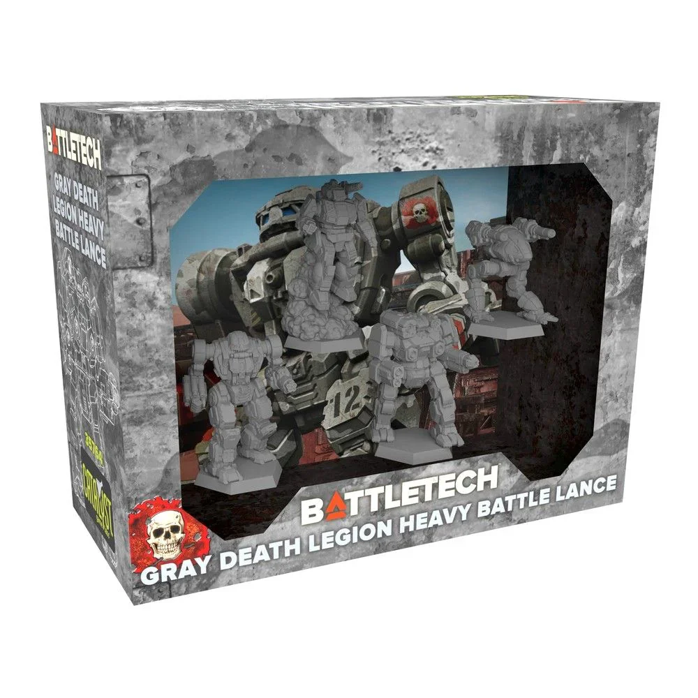 Battletech - BattleTech Gray Death Heavy Battle Lance