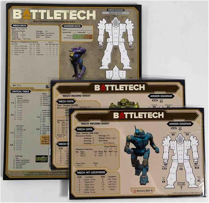 Battletech – Premium Record Sheets: Mercenaries