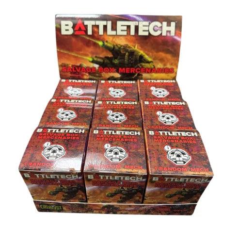 BattleTech: Salvage Box: Mercenaries (Full Display) - Pre-Order
