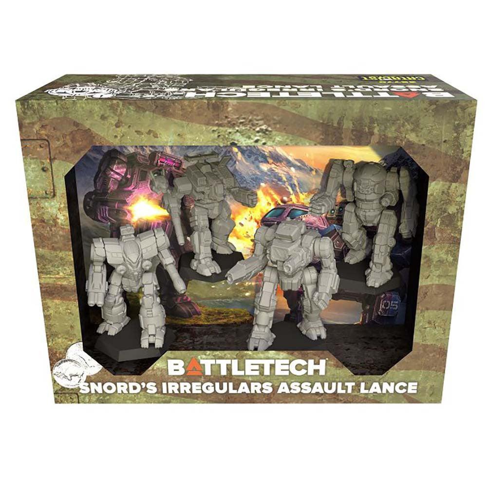 BattleTech Snord's Irregulars Assault Lance Pack