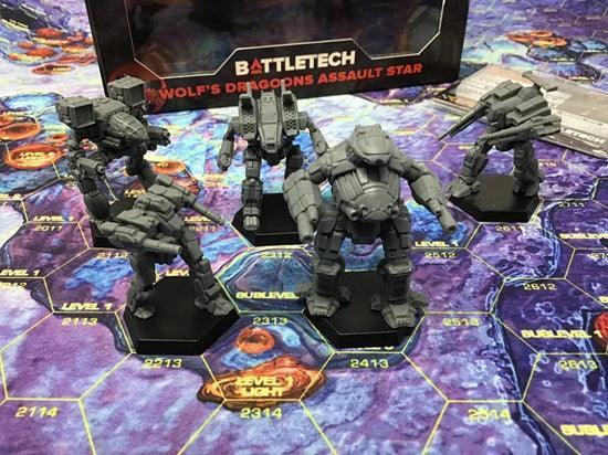 BattleTech Wolfs Dragoons Assault Star