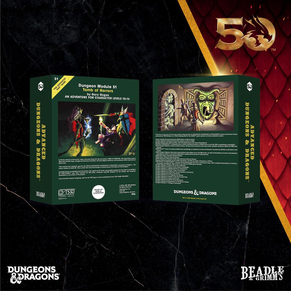 Beadle & Grimm's Classic Module Collection Tomb of Horrors Dice & Accessories Set D&D 50th - Image 4
