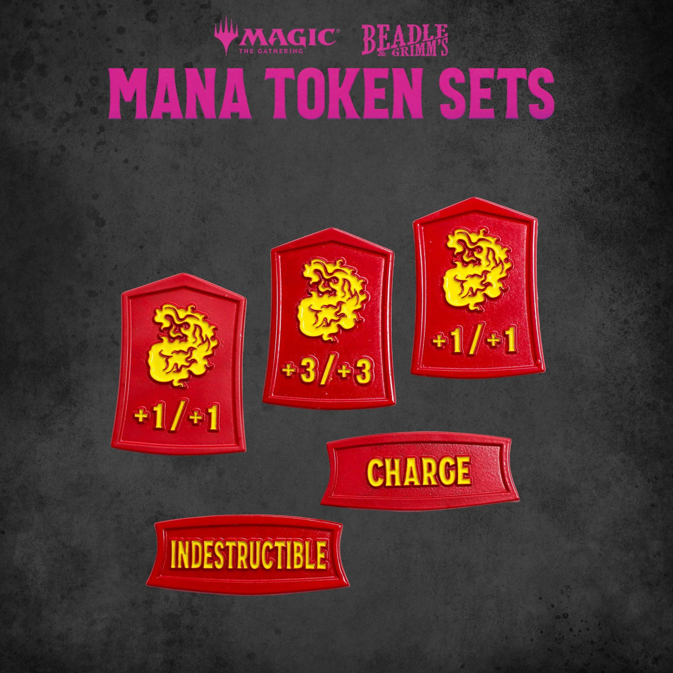 Beadle & Grimm's MTG RED MANA Token Set - Image 4