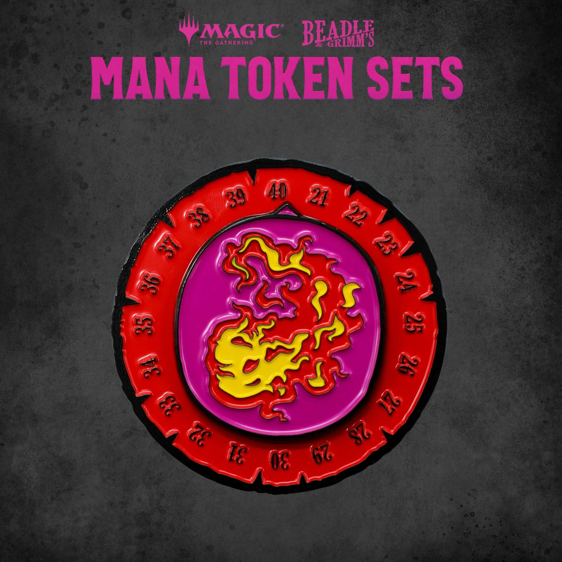 Beadle & Grimm's MTG RED MANA Token Set - Image 5