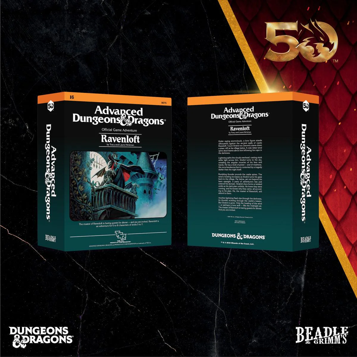 Beadle & Grimm's Ravenloft Dice & Accessories Set D&D 50th - Image 2