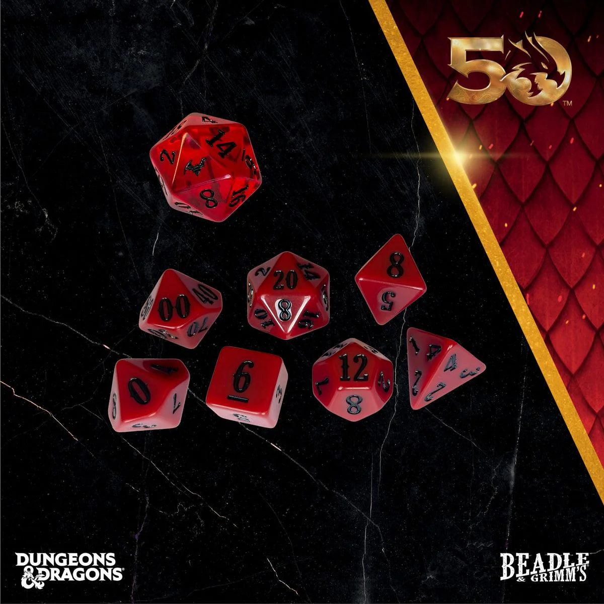 Beadle & Grimm's Ravenloft Dice & Accessories Set D&D 50th - Image 3