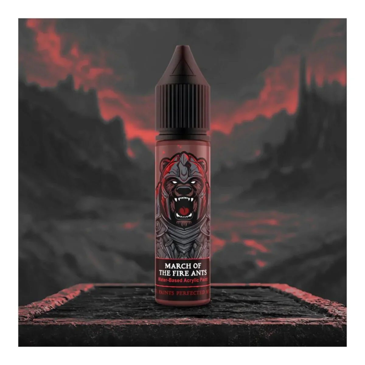 Bear Cavalry Paints - Paint - March Of The Fire Ants 20ml - Pre-Order - Image 2