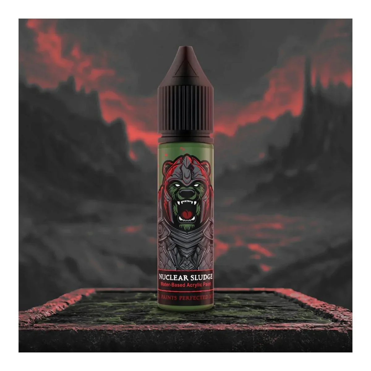 Bear Cavalry Paints - Paint - Nuclear Sludge 20ml - Pre-Order - Image 2