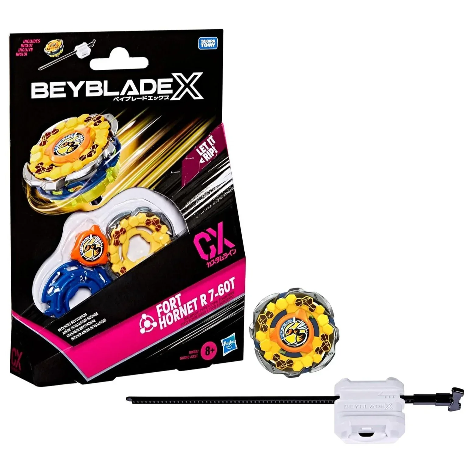 Beyblade X Fort Hornet R 7-60T Starter Pack