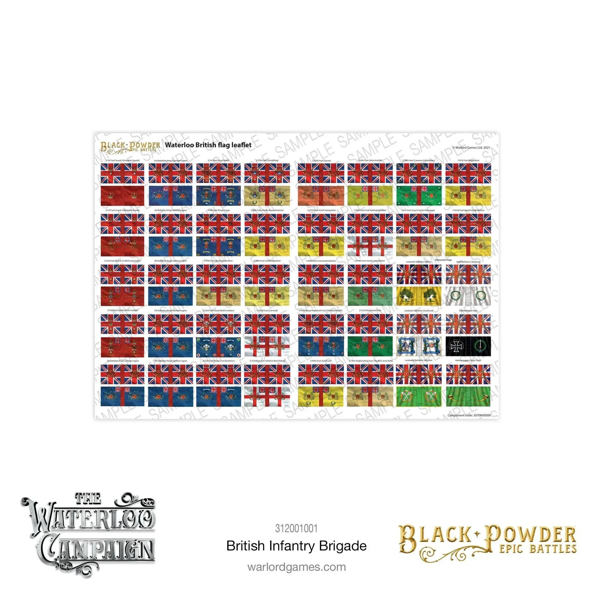Black Powder Epic Battles: Waterloo - British Infantry Brigade - Image 5