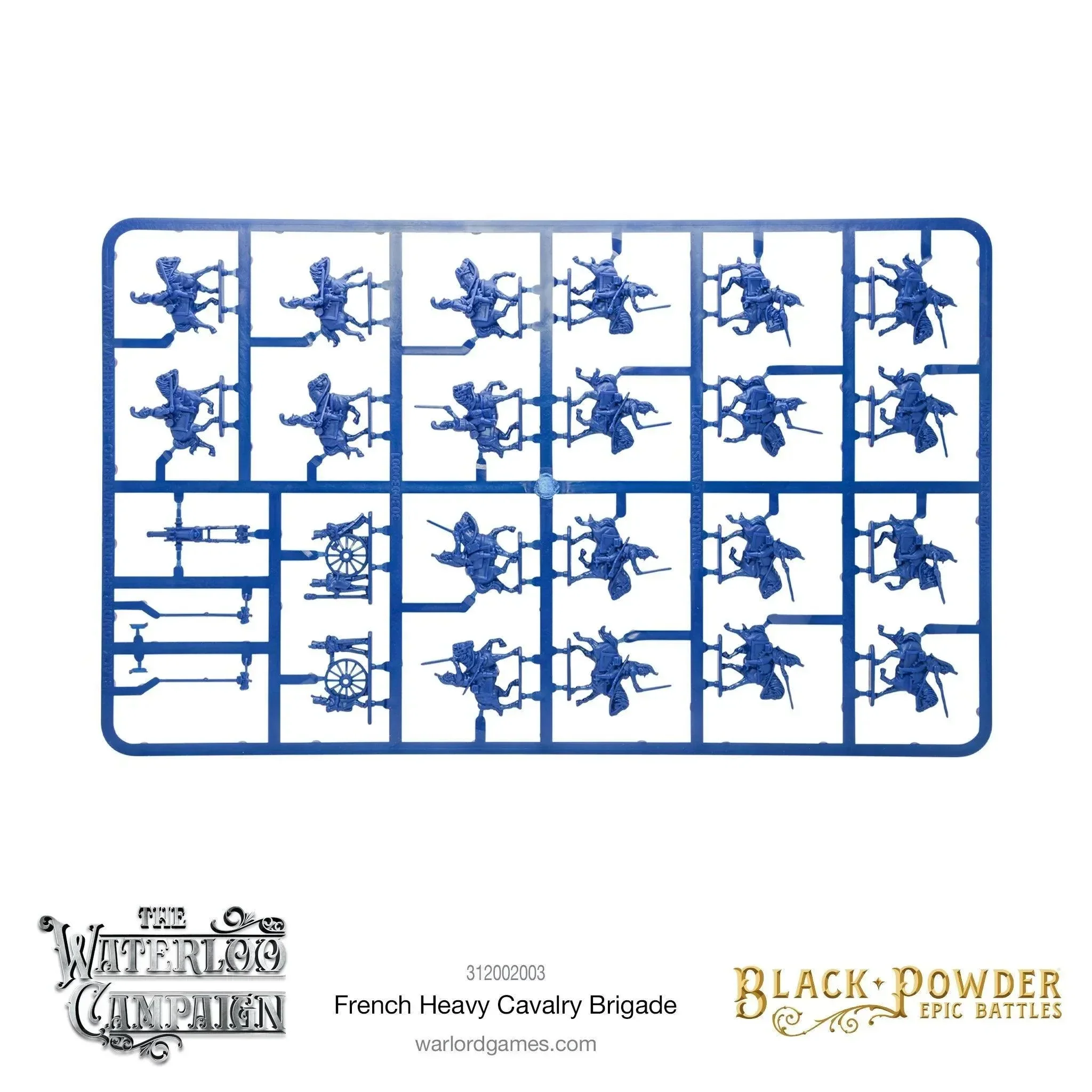 Black Powder Epic Battles: Waterloo - French Heavy Cavalry Brigade - Image 4