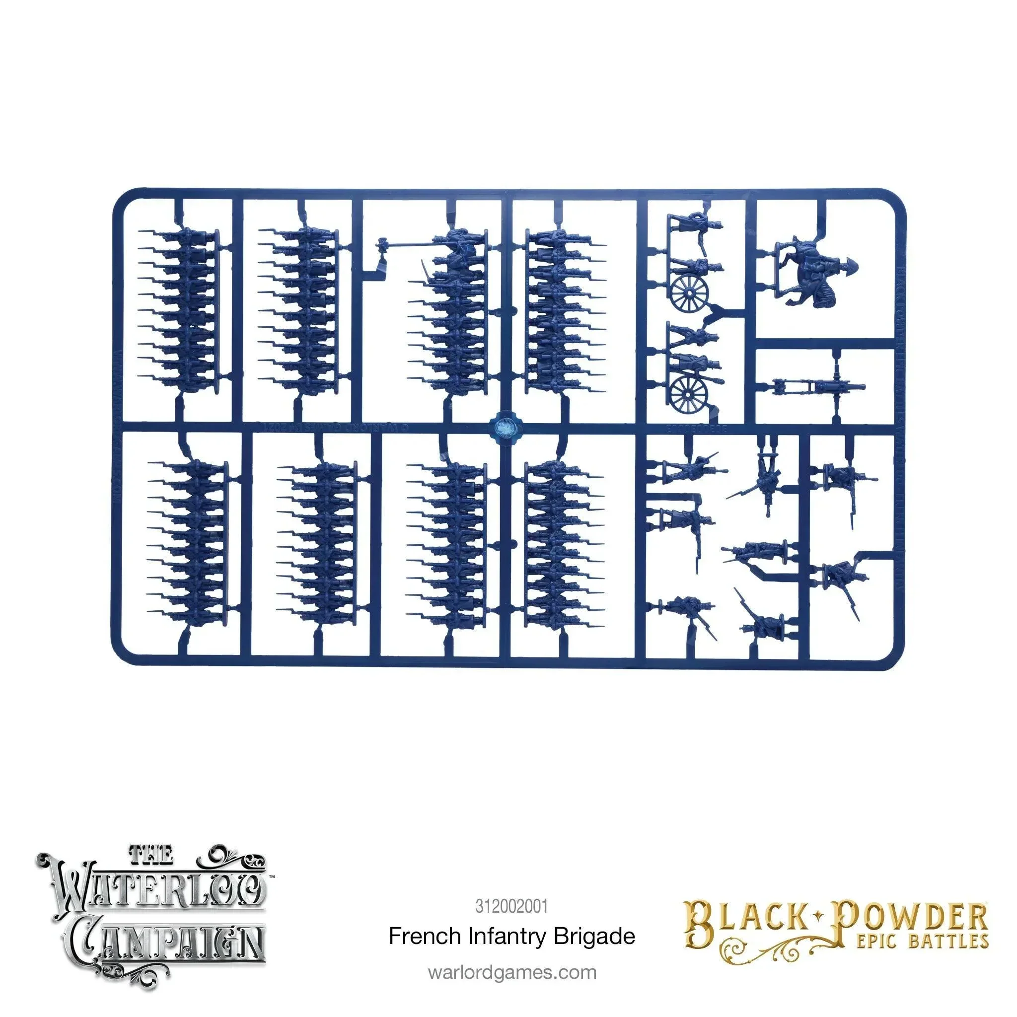 Black Powder Epic Battles: Waterloo - French Infantry Brigade - Image 4