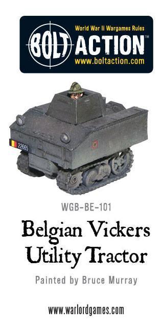 Bolt Action: Belgian Vickers Utility Tractor