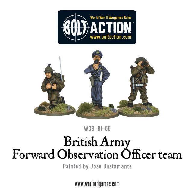 Bolt Action: British Army FOO Team