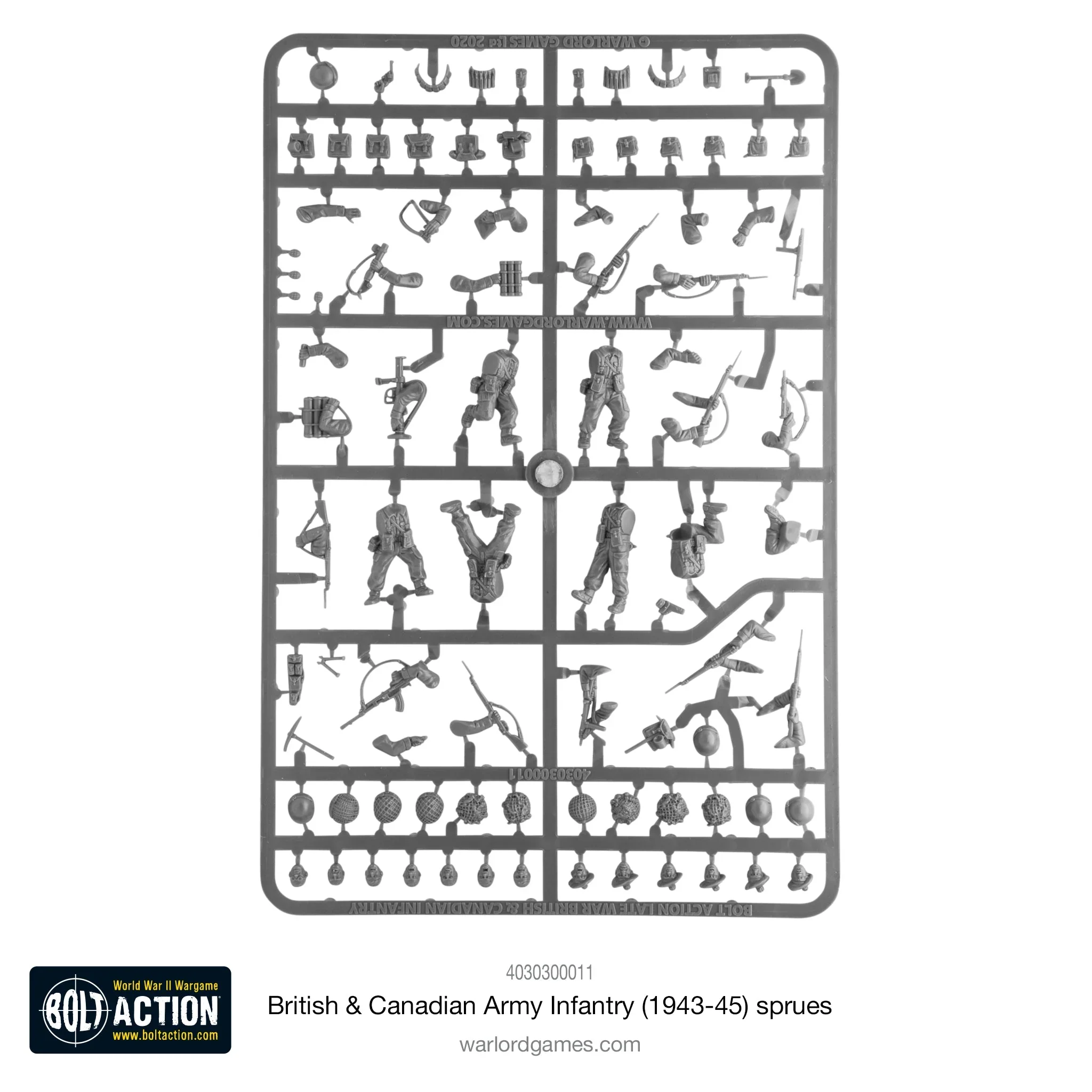 Bolt Action - British Army Infantry Sprue