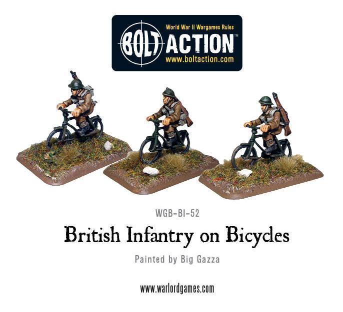 Bolt Action: British Infantry On Bicycles