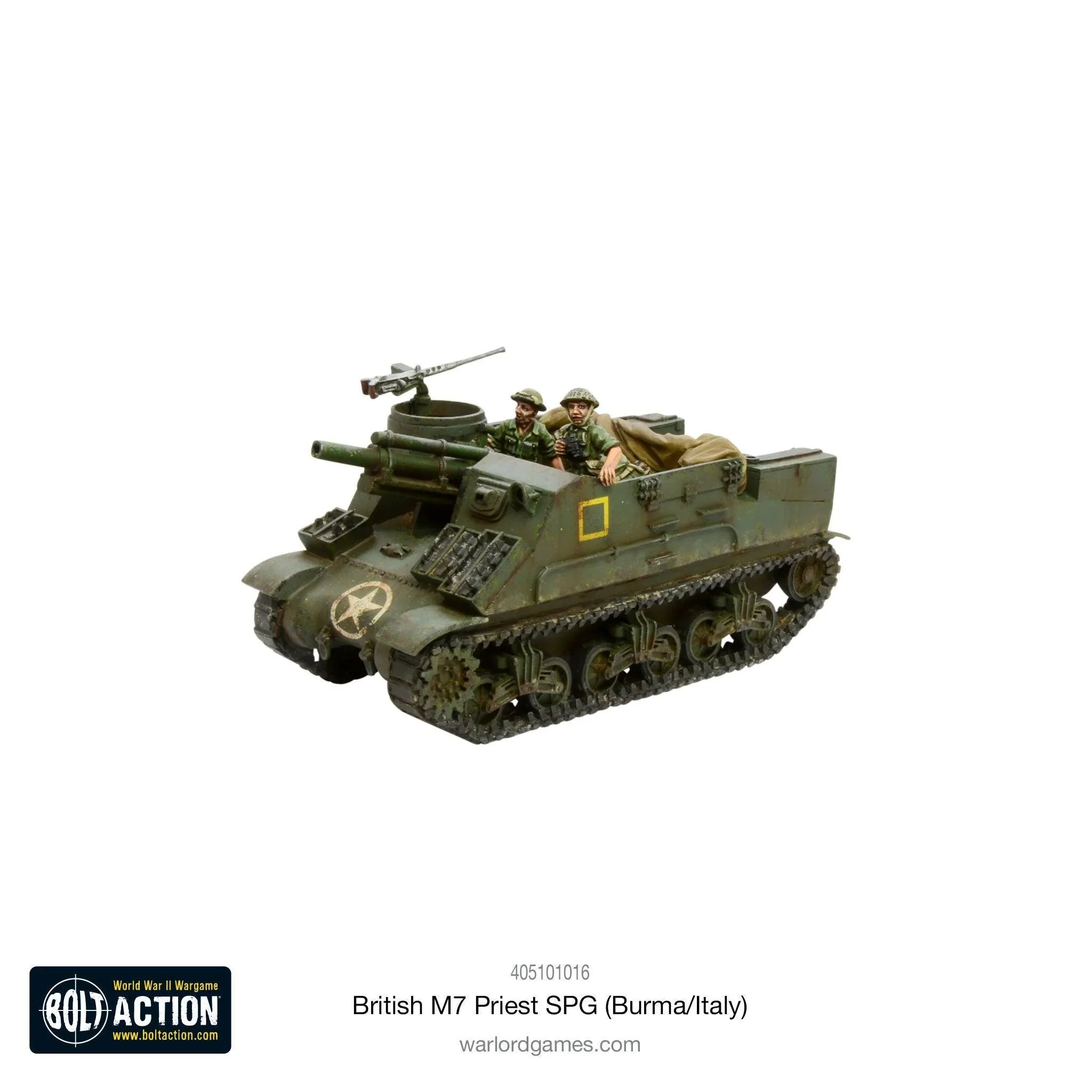 Bolt Action - British M7 Priest SPG (Burma/Italy)