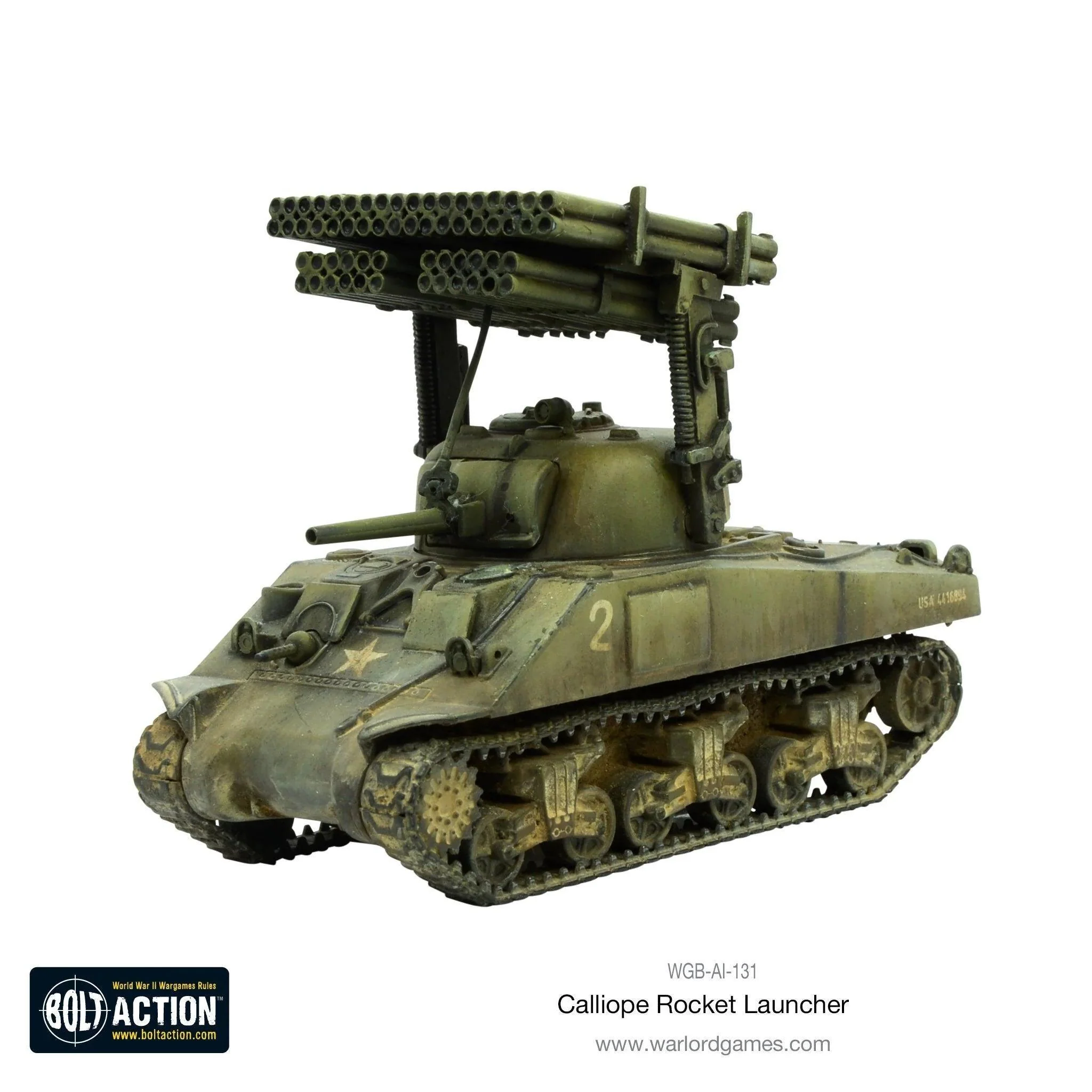 Bolt Action - Calliope Multiple Rocket Launcher (Tank not included)