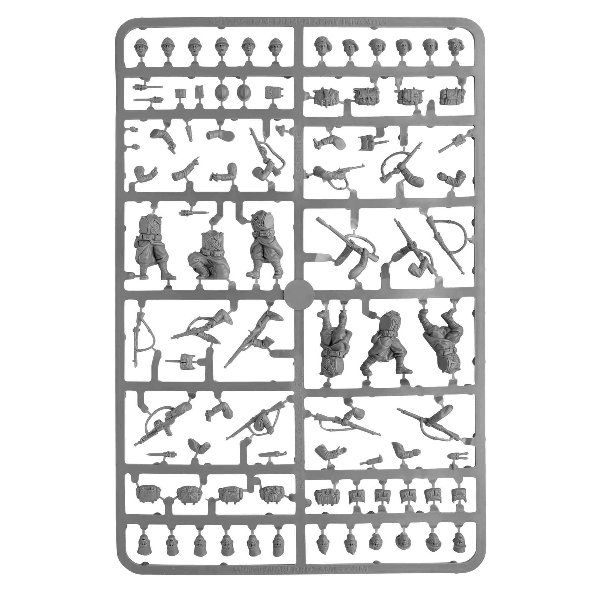 Bolt Action - Fench Infantry Sprue