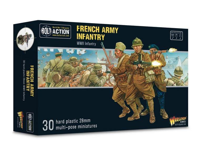 Bolt Action - French Army Infantry (Plastic)