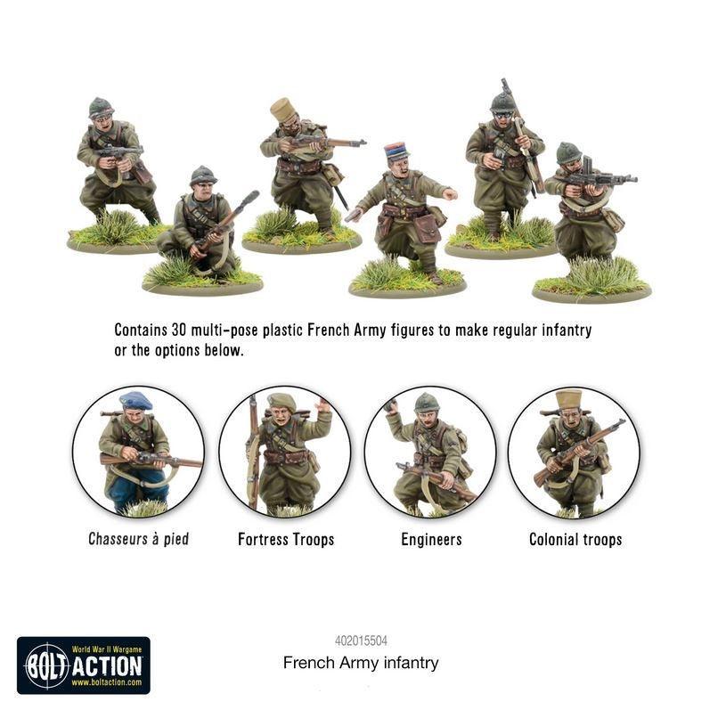 Bolt Action - French Army Infantry (Plastic) - Image 2