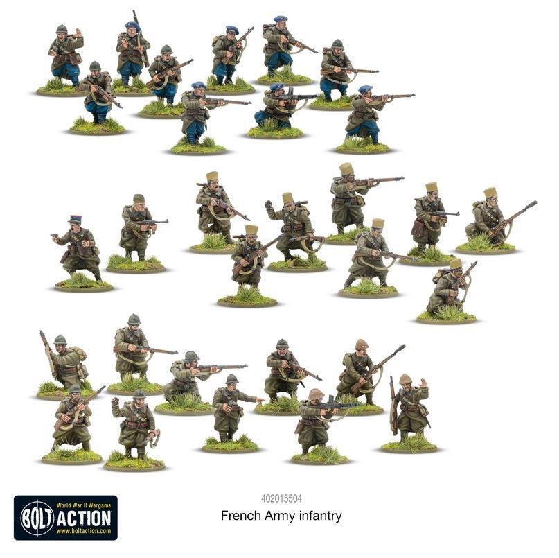 Bolt Action - French Army Infantry (Plastic) - Image 3