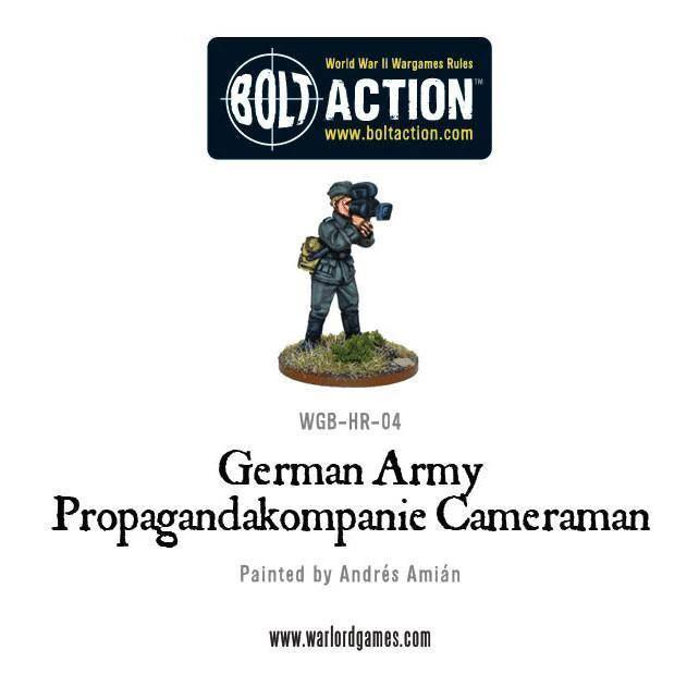 Bolt Action: German Army Propagandakompanie Cameraman