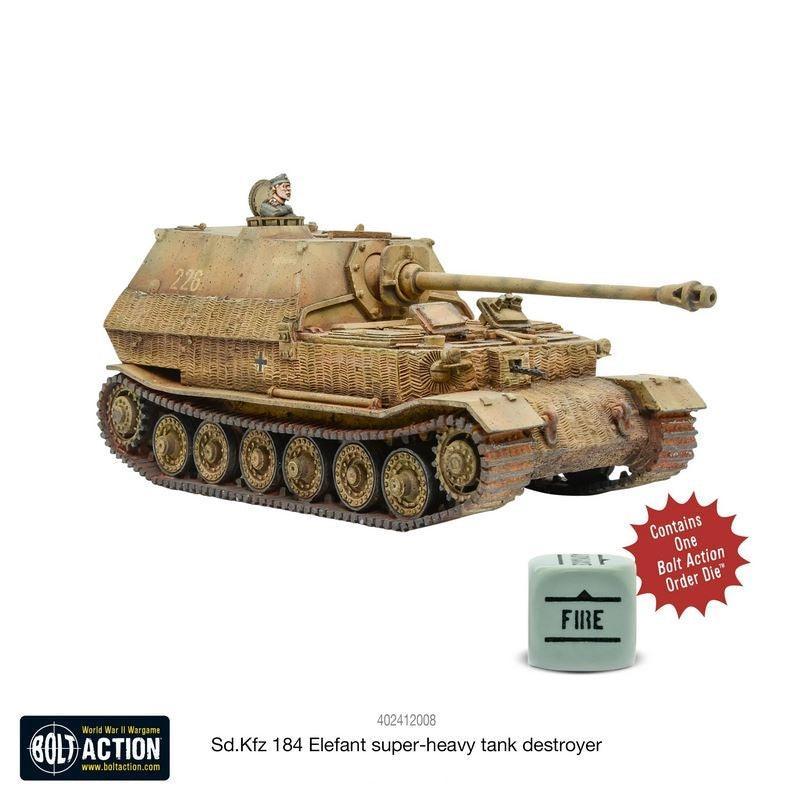 Bolt Action - German Sd.Kfz 184 Elefant Super-Heavy Tank Destroyer - Image 2
