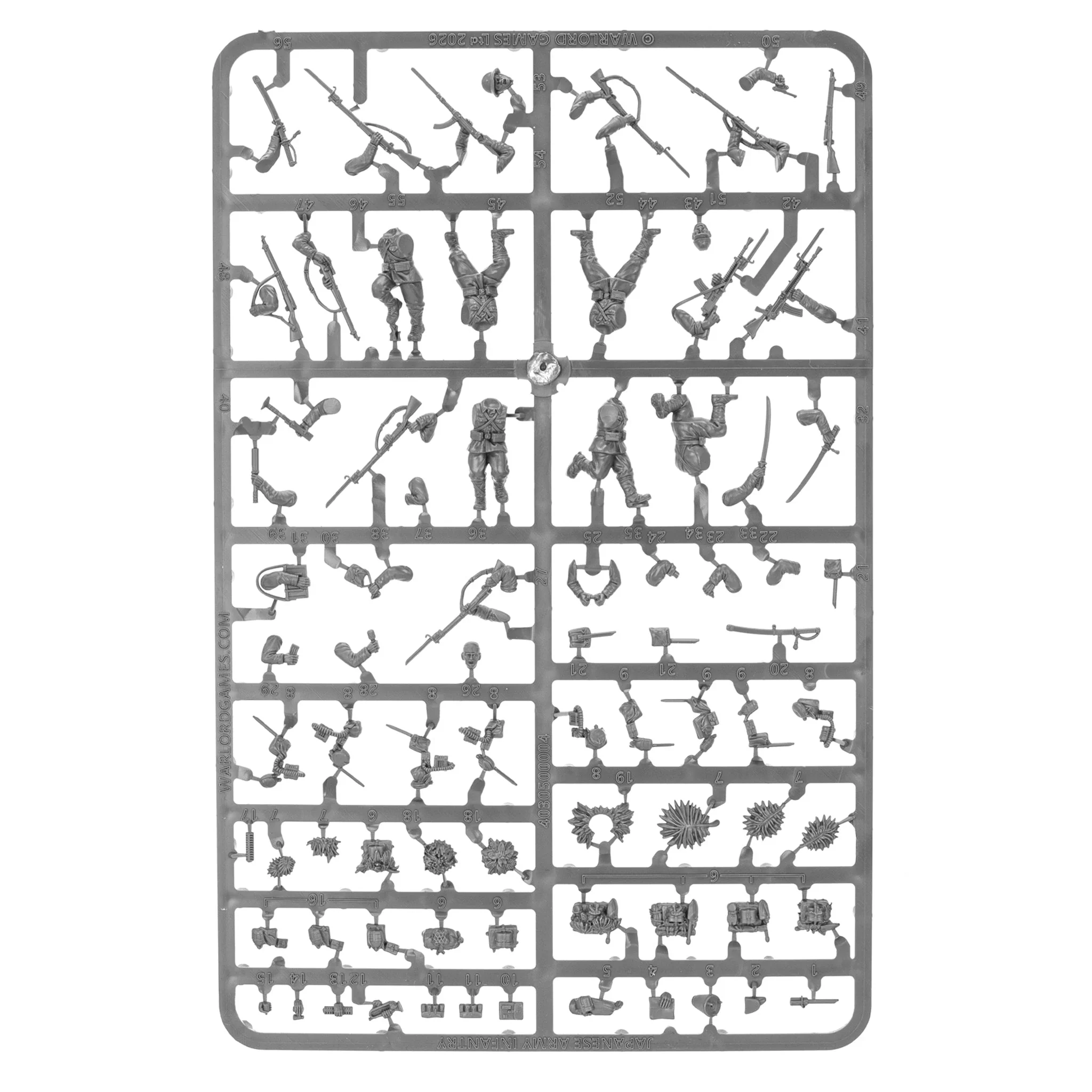 Bolt Action - Imperial Japanese Infantry Sprue