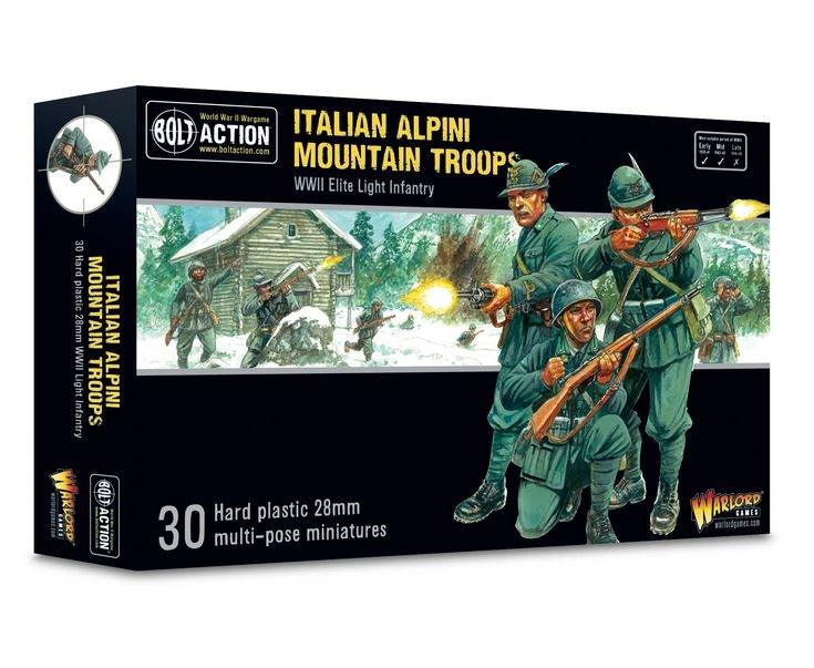Bolt Action - Italian Alpini Mountain Troops Plastic Box Set