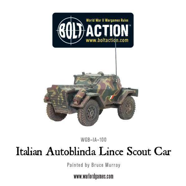 Bolt Action: Italian Autoblinda Lince Scout Car - Image 2