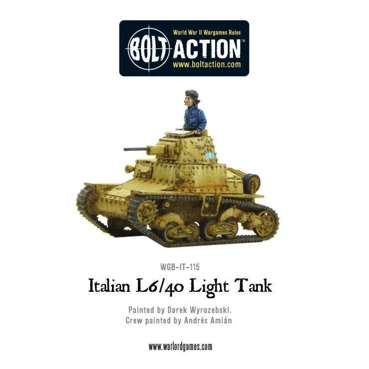 Bolt Action - Italian L6/40 Light Tank