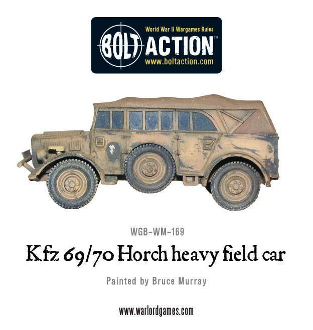 Bolt Action - Kfz 69/70 Horch Heavy Field Car - Image 3