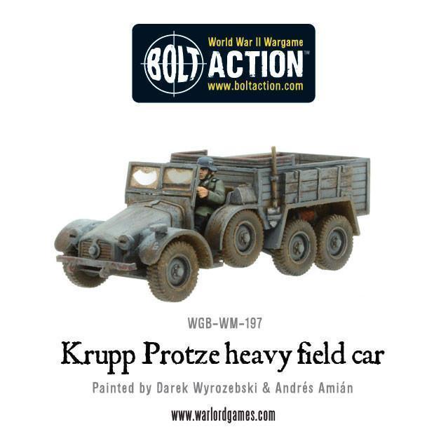 Bolt Action - Krupp Protze Heavy Field Car