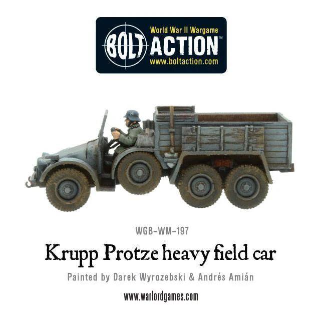 Bolt Action - Krupp Protze Heavy Field Car - Image 2