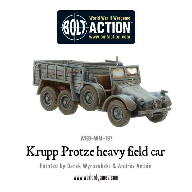 Bolt Action - Krupp Protze Heavy Field Car - Image 3