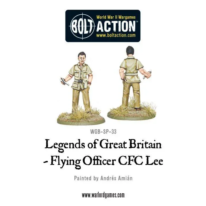 Bolt Action: Legends of Great Britain - Flying Officer CFC Lee