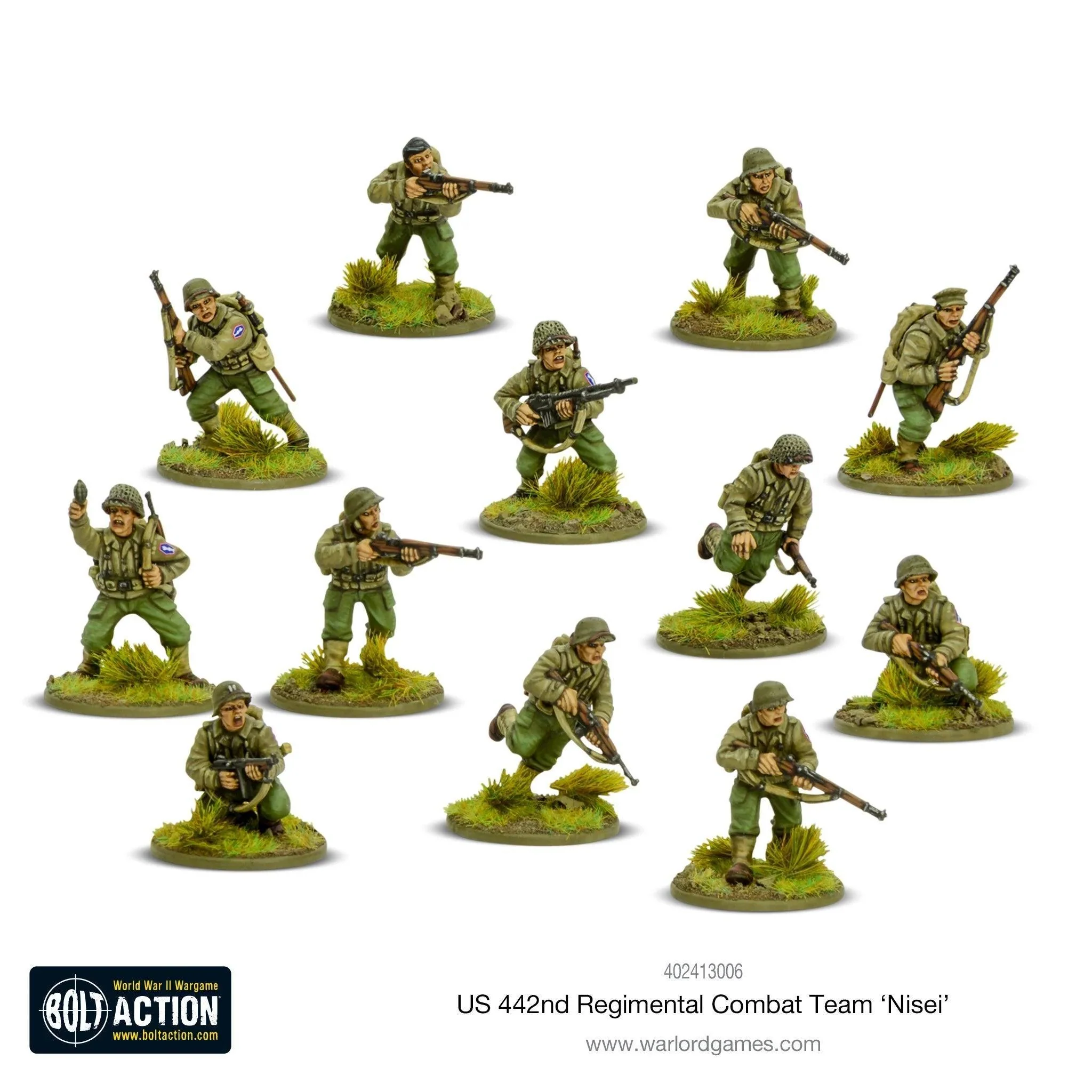 Bolt Action - Nisei - 442nd Regimental Combat Team