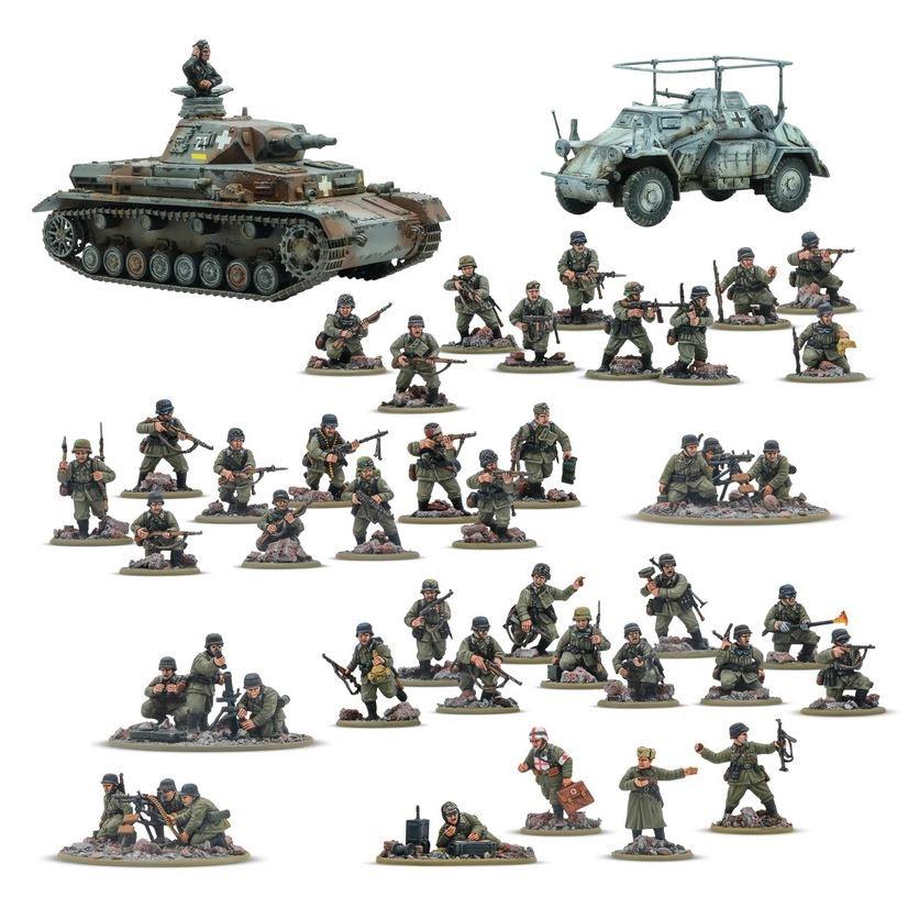 Bolt Action - Rattenkrieg German Veteran Infantry Starter Army - Image 2