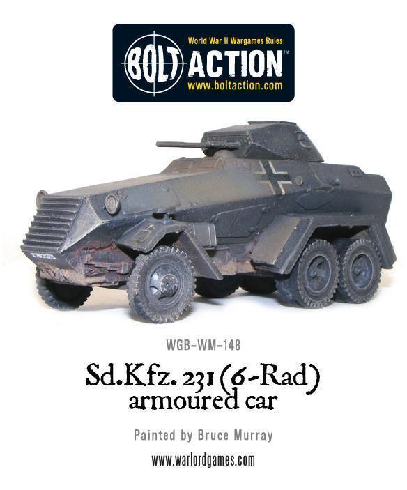 Bolt Action - Sd.Kfz 231 6-Rad Armoured Car - Image 4