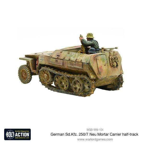 Bolt Action - Sd.Kfz 250/7 Neu Mortar Carrier Half Track - Image 4