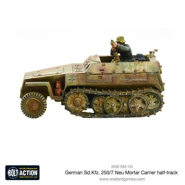 Bolt Action - Sd.Kfz 250/7 Neu Mortar Carrier Half Track - Image 5
