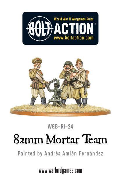 Bolt Action: Soviet 82mm Mortar Team
