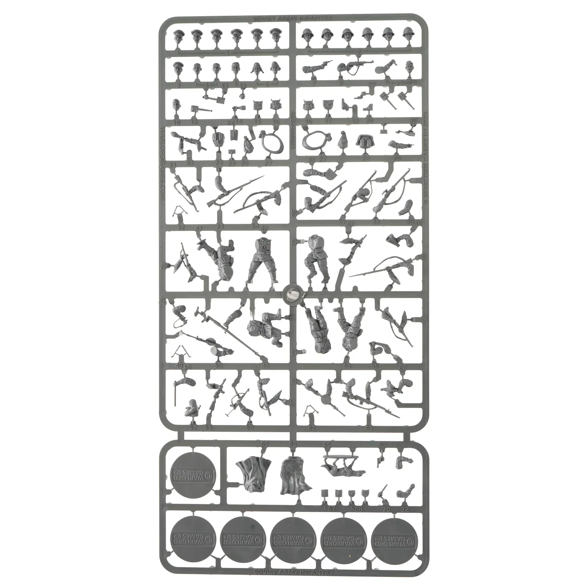 Bolt Action - Soviet Army Infantry (2025) Sprue