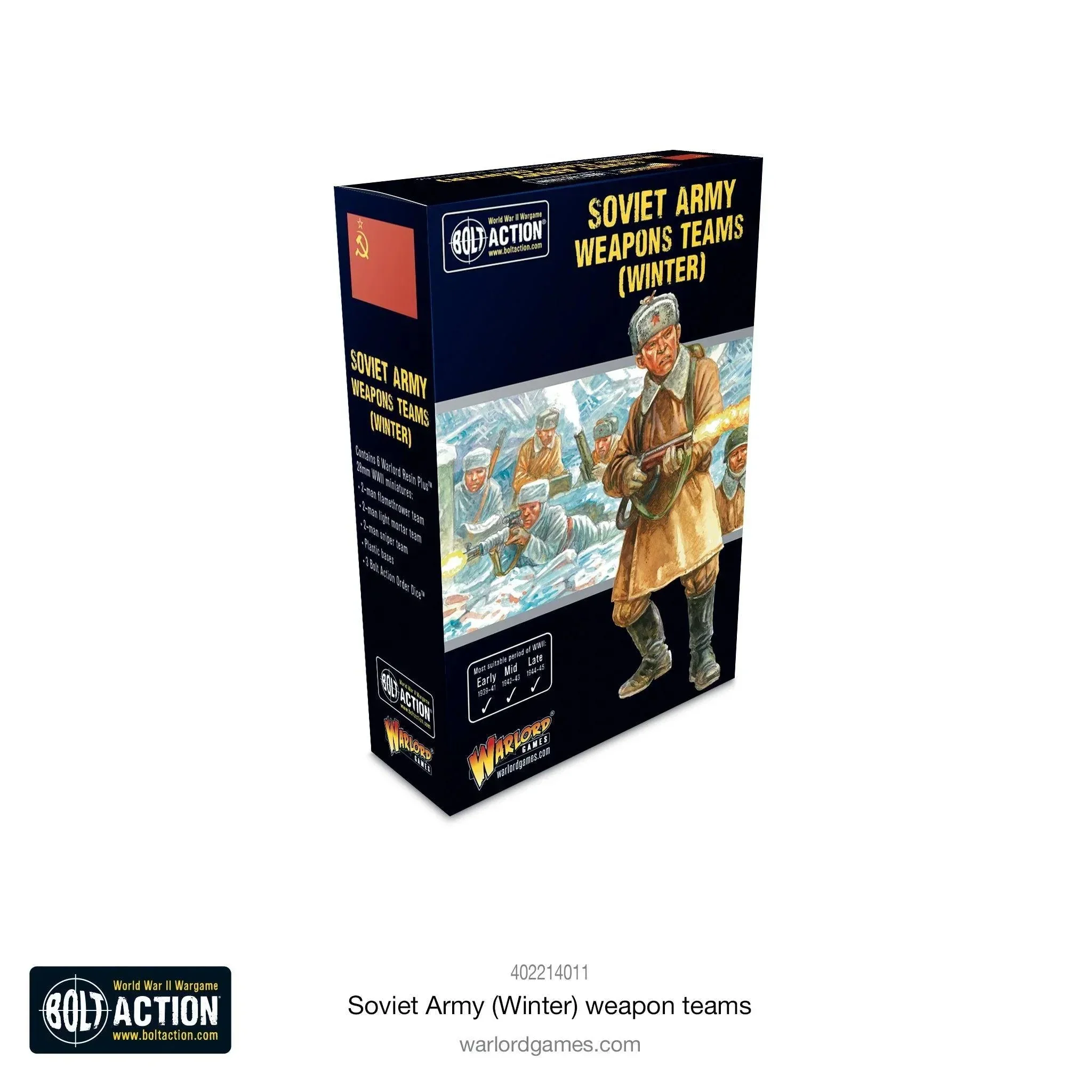 Bolt Action - Soviet Army Weapons Teams (Winter)