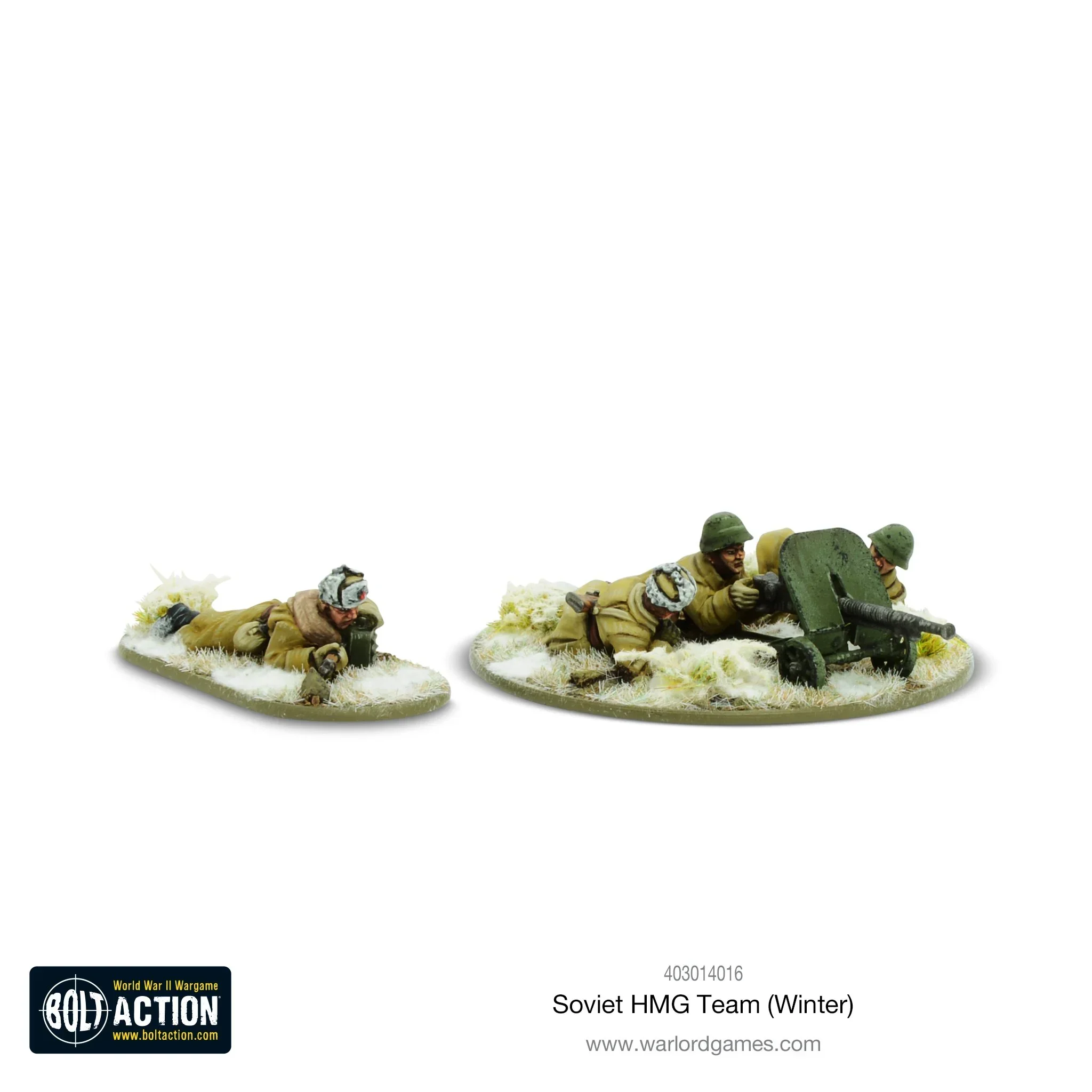 Bolt Action: Soviet HMG team (Winter)