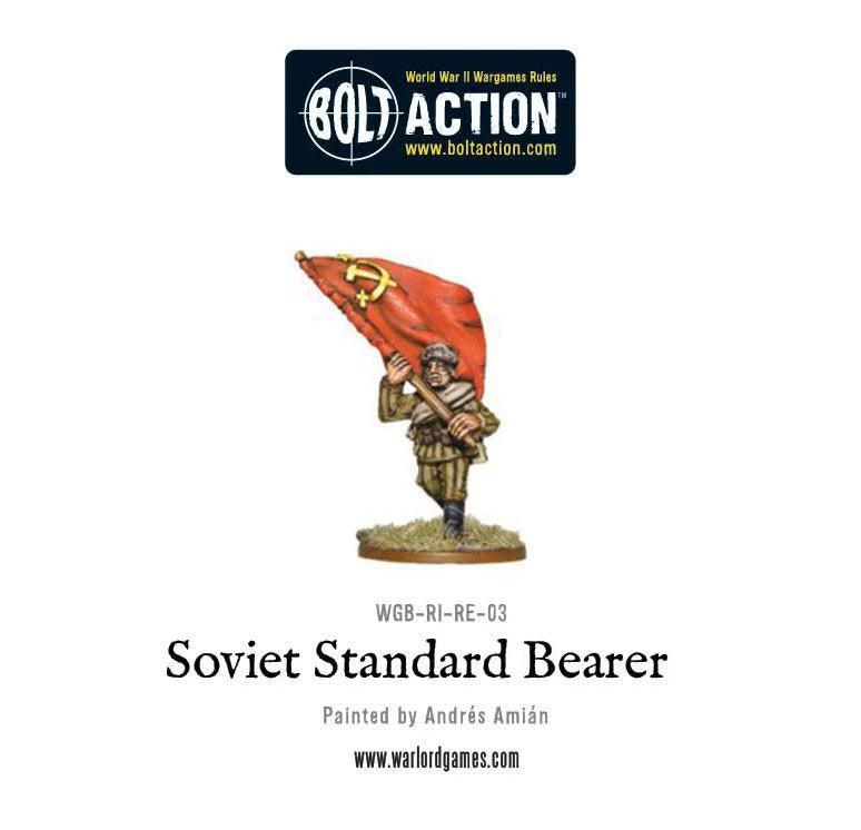 Bolt Action: Soviet standard bearer